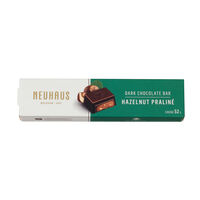 Dark Chocolate Bar - Hazelnut Pralin&eacute;